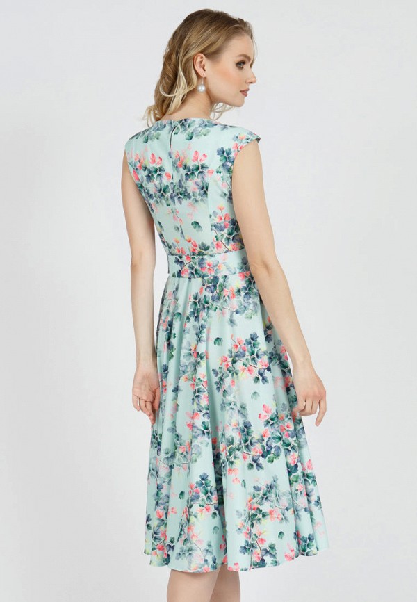 Платье Olivegrey зеленый, размер 46, фото 3