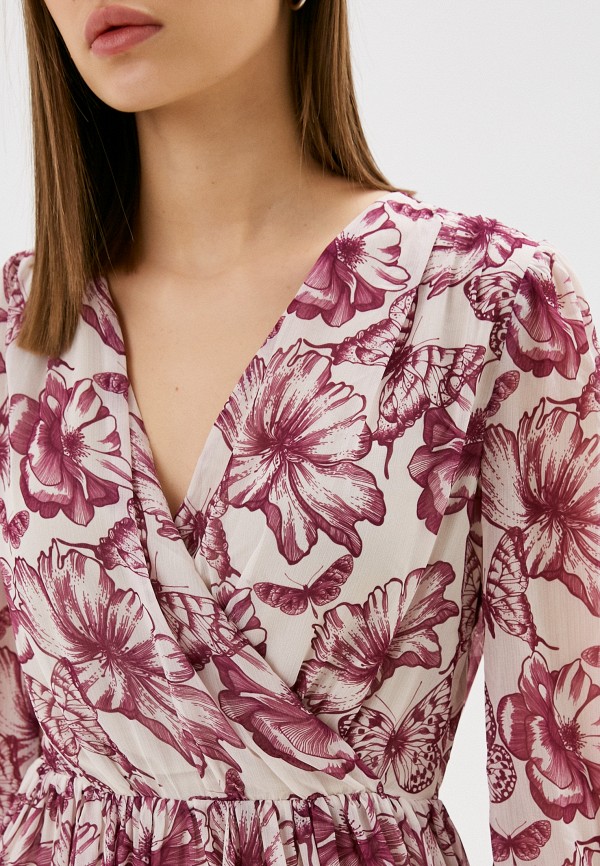 Платье Selisa бежевый, размер 42, фото 4