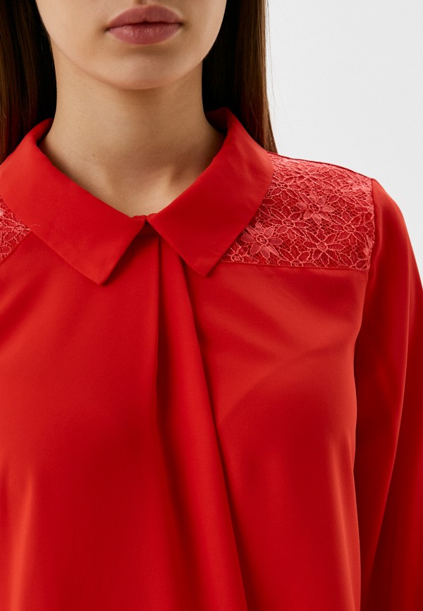 Блуза Selisa красный, размер 44, фото 4