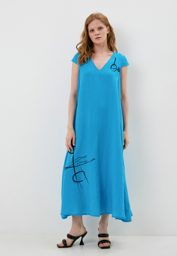 Платье Helmidge голубой, размер 44, фото 1