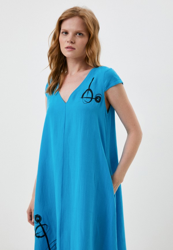 Платье Helmidge голубой, размер 44, фото 2