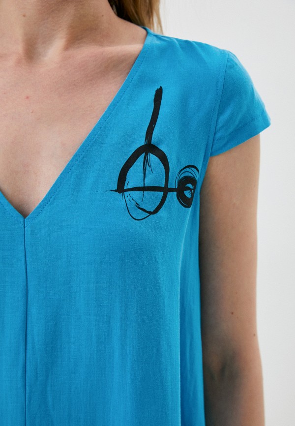 Платье Helmidge голубой, размер 44, фото 4