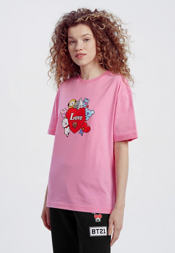 Футболка Твое розовый, размер 50, фото 4