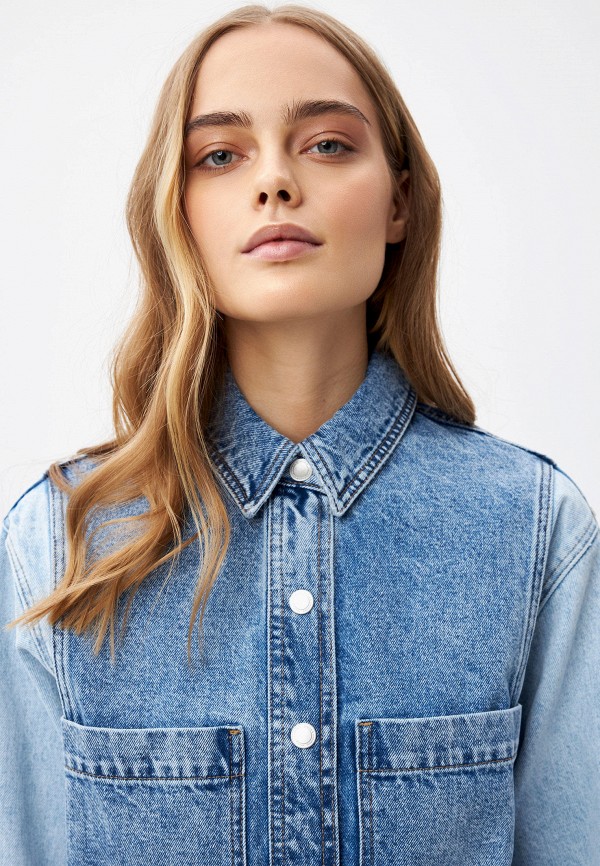 фото Рубашка джинсовая sela
