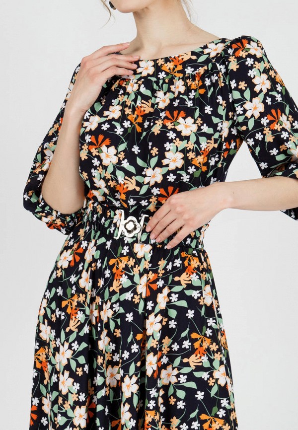 Платье Olivegrey синий, размер 46, фото 4