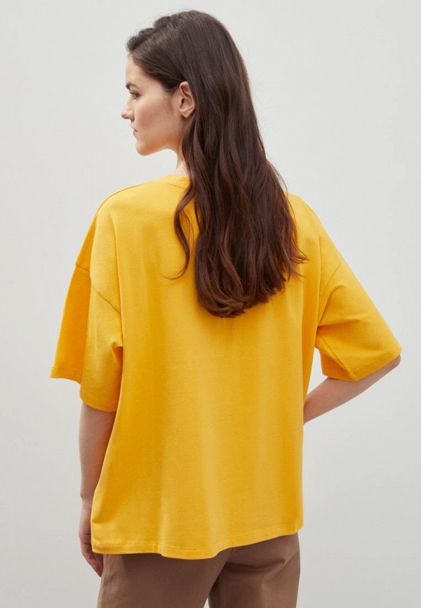 Футболка Finn Flare желтый, размер 42, фото 3