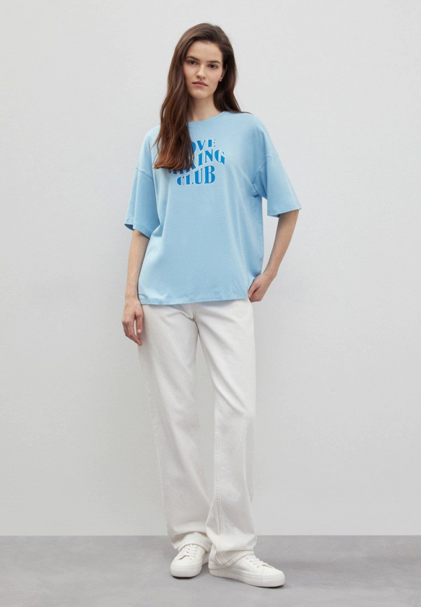 Футболка Finn Flare голубой, размер 48, фото 2