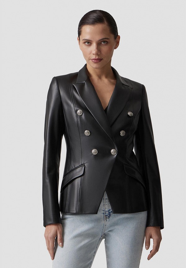 

Жакет Anna Pekun, Черный, SOFIA eco-leather