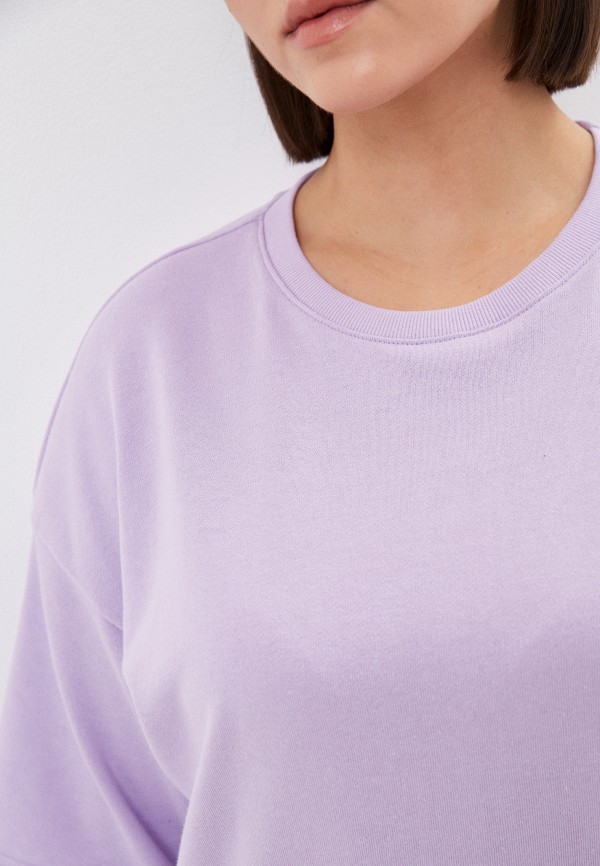 Футболка Modis фиолетовый, размер 52, фото 3