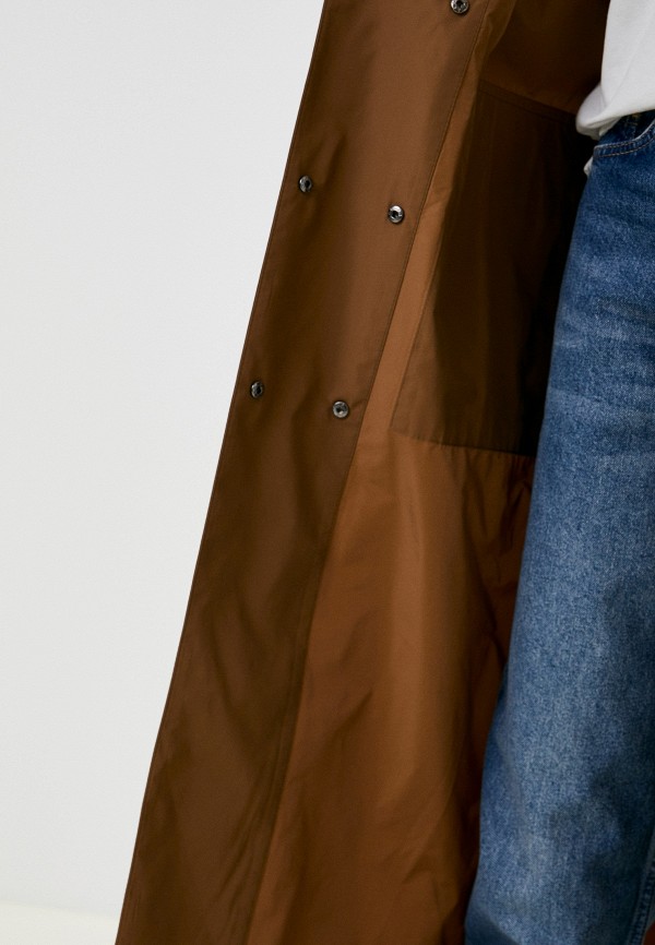 Плащ Dixi-Coat коричневый, размер 46, фото 4