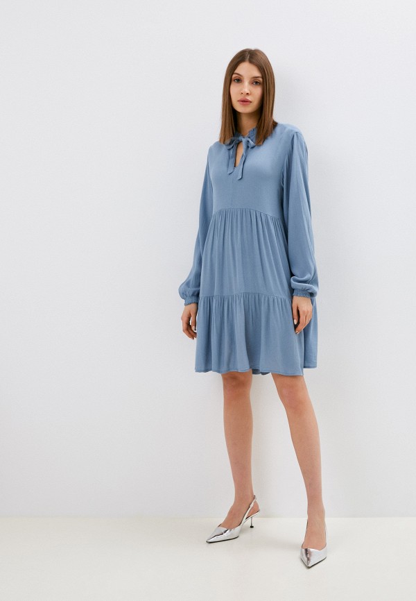 Платье Tom Tailor голубой, размер 42, фото 2
