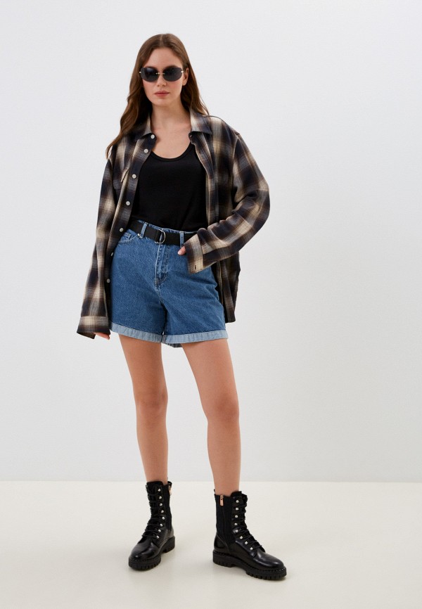 Шорты джинсовые Fadjo синий, размер 44, фото 2