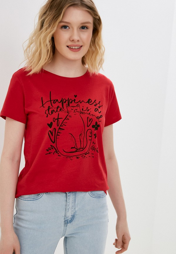

Футболка Mavi, Красный, SHORT SLEEVE TOP