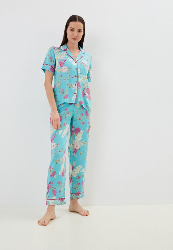 Пижама Suwen цвет голубой 