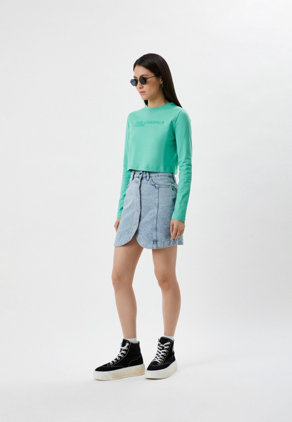 фото Лонгслив karl lagerfeld jeans