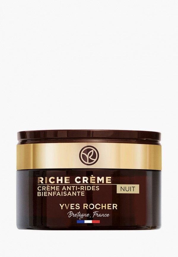 

Крем для лица Yves Rocher, Белый, благотворный ночной от морщин, 50 мл