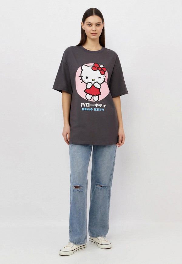 Футболка Modis серый, размер 42, фото 2