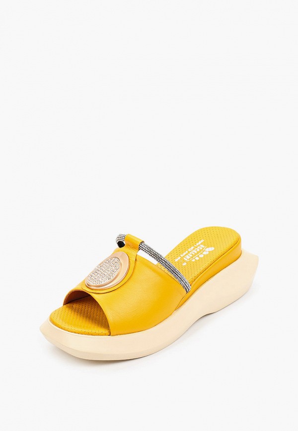 Сабо Ascalini желтый, размер 39, фото 2