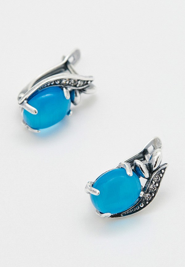 

Серьги Shine&Beauty, Разноцветный, покрытие серебром
