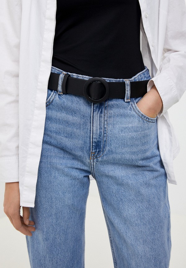 Ремень Silver Fish черный, размер 110, фото 3