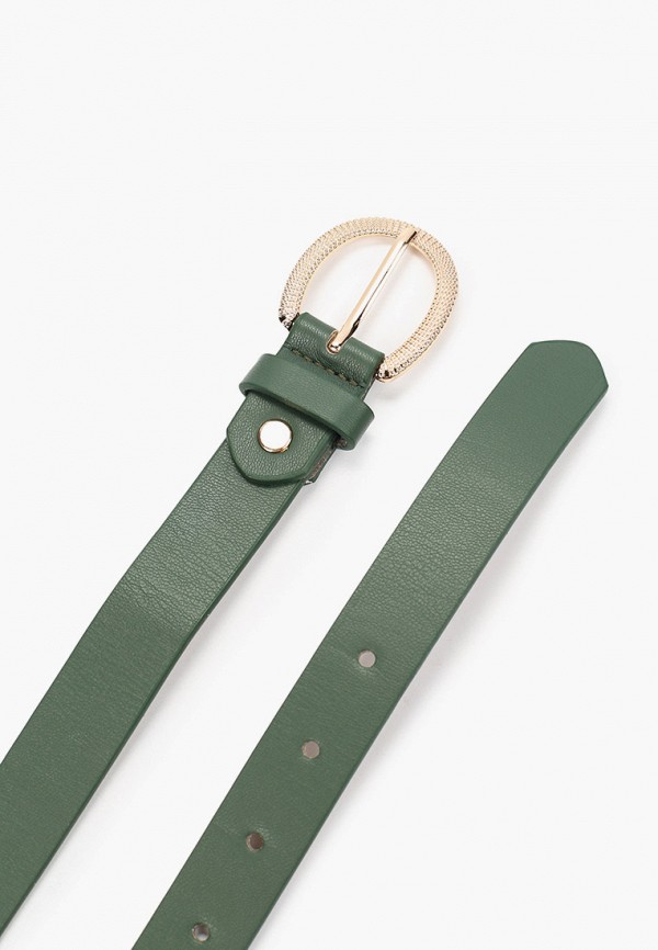 Ремень Silver Fish зеленый, размер 110, фото 2