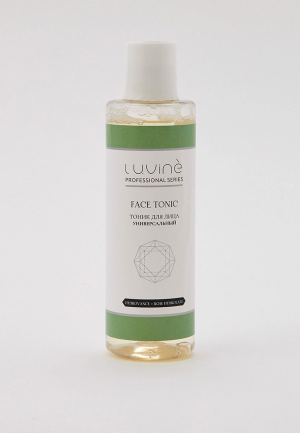 

Тоник для лица Luvine, Прозрачный, универсальный, ПРОФ, 200 мл