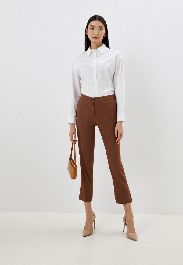 Брюки Antiga коричневый, размер 48, фото 2