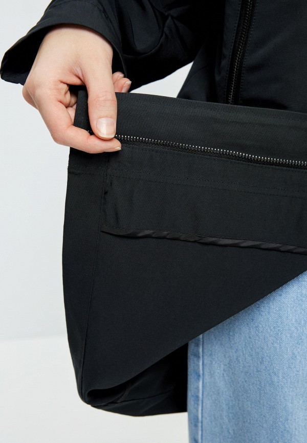 Плащ Zarina черный, размер 42, фото 4