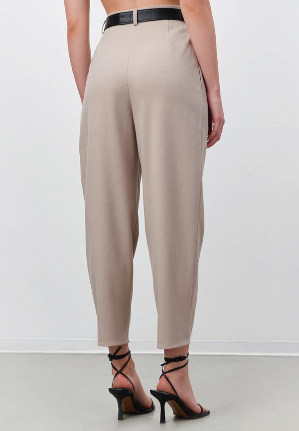 Брюки Anna Pekun бежевый, размер 40, фото 3