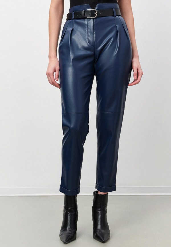 

Брюки Anna Pekun, Синий, BONNY eco-leather