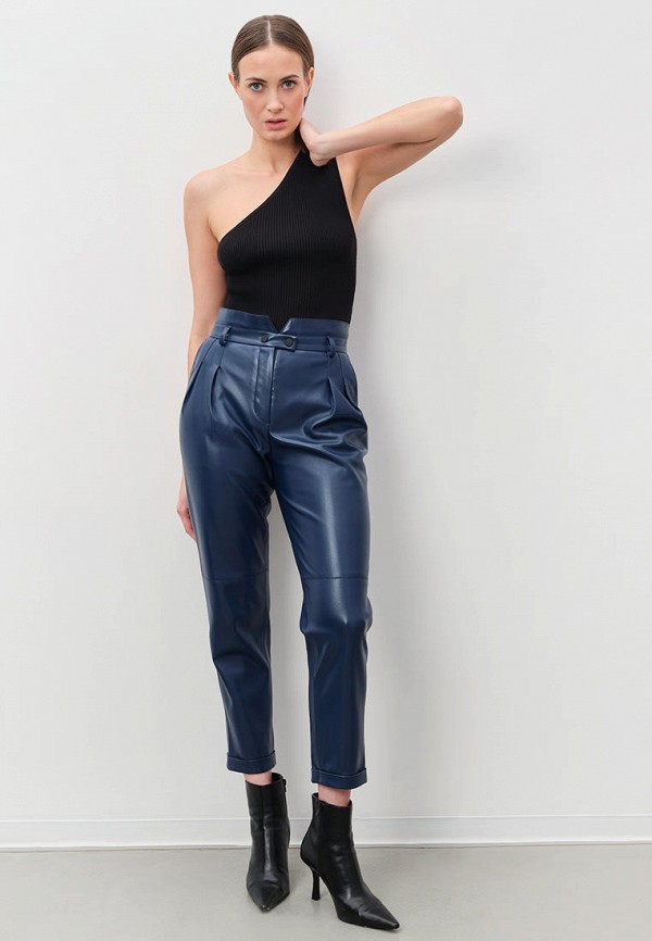 Брюки Anna Pekun синий, размер 40, фото 5