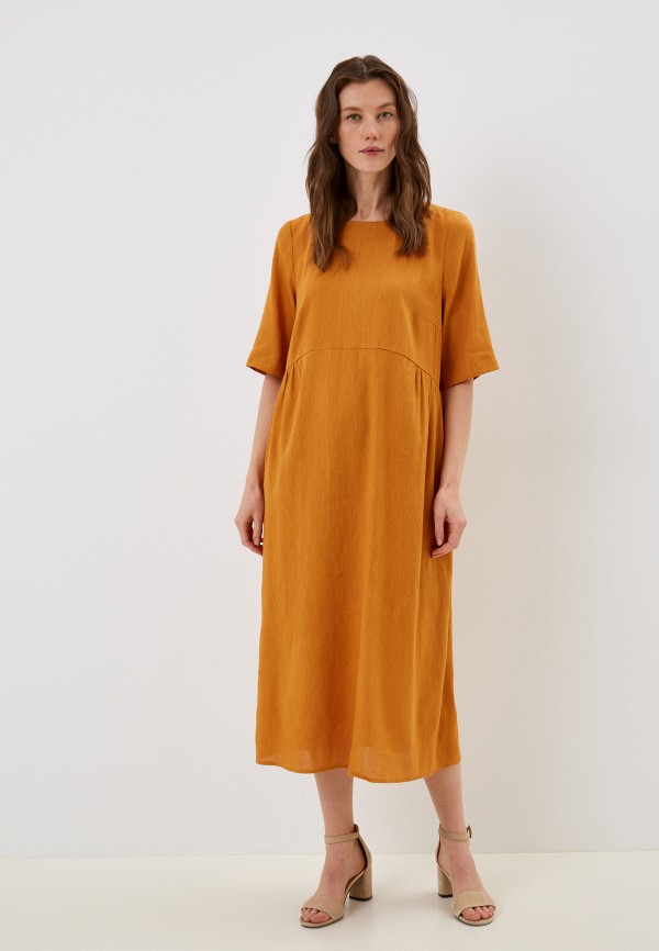 Платье Fabretti оранжевого цвета