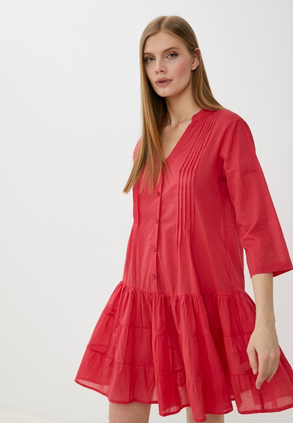 Платье пляжное Fabretti розовый  MP002XW00ZK2