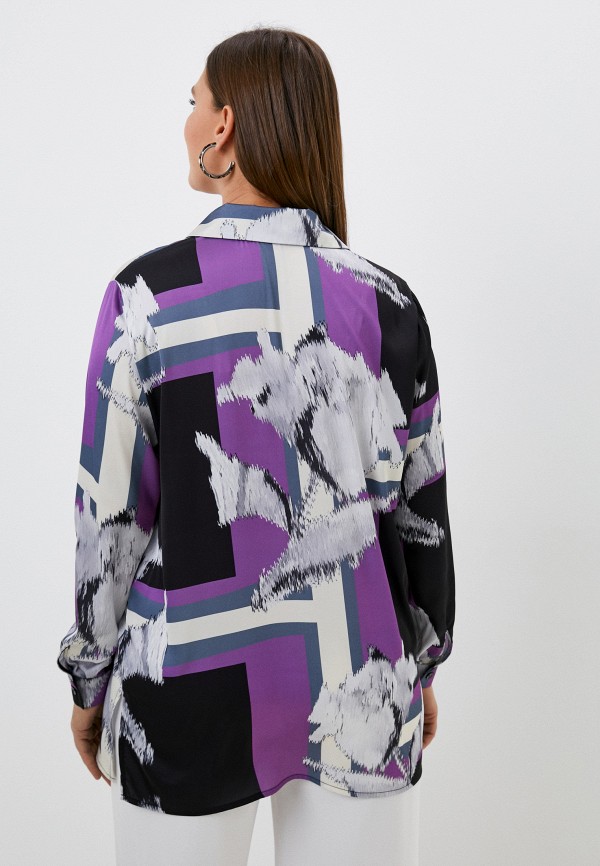 Блуза Idekka черный, размер 52, фото 3