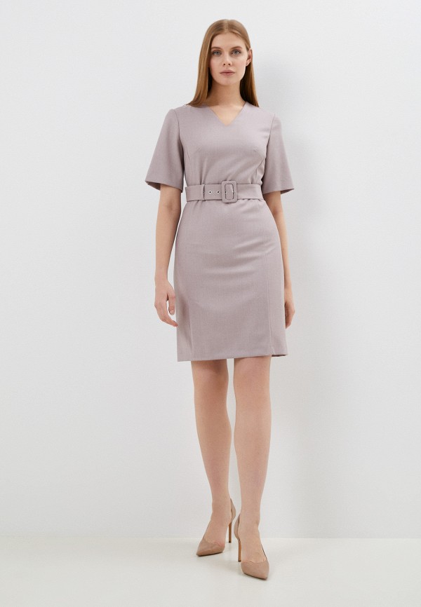 Платье Nelva бежевый, размер 50, фото 2