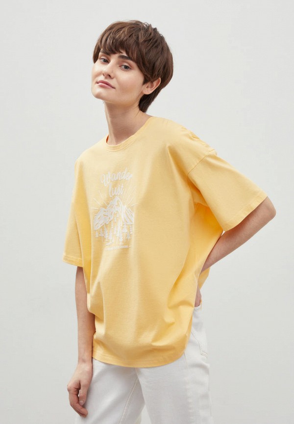 Футболка Finn Flare желтый, размер 50, фото 4