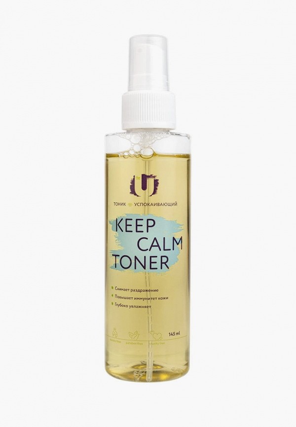 Тоник для лица Гельтек успокаивающий Keep calm toner, с экстрактами центеллы и ламинарии, 145 мл успокаивающий тоник для лица the u keep calm toner 145 мл