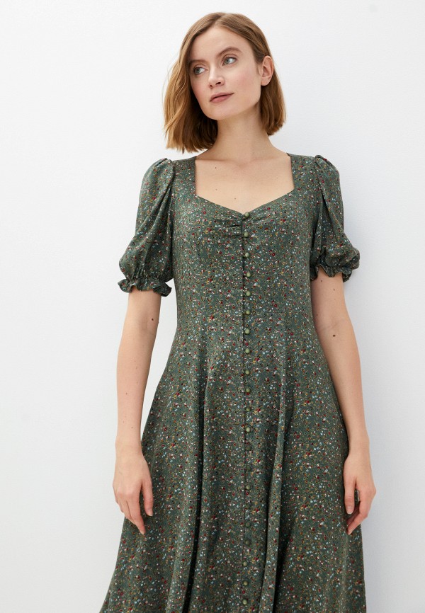 Платье Tantino зеленый, размер 46, фото 2