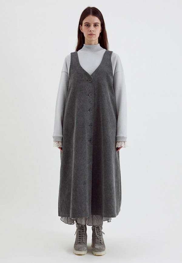 

Сарафан Unique Fabric, Серый