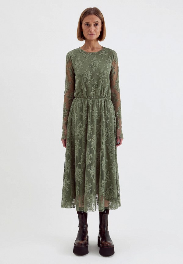

Платье Unique Fabric, Зеленый, Vintage Lace