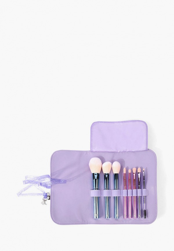 Набор кистей для макияжа BH Cosmetics The Total Package 8 Piece Face & Eye Brush Set with Wrap, 223,22 г