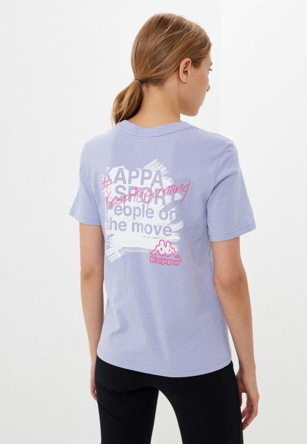 Футболка Kappa фиолетовый, размер 46, фото 2