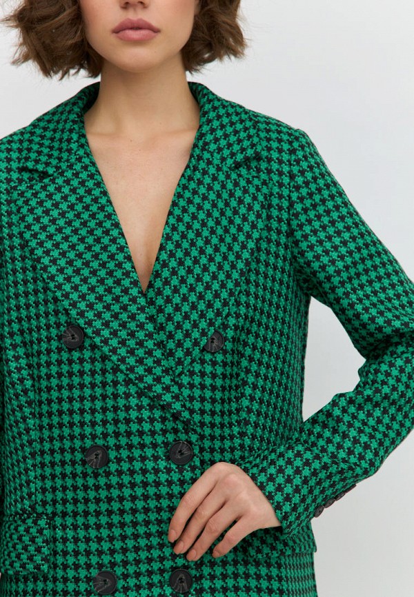 Жакет BrandStoff зеленый, размер 44, фото 7