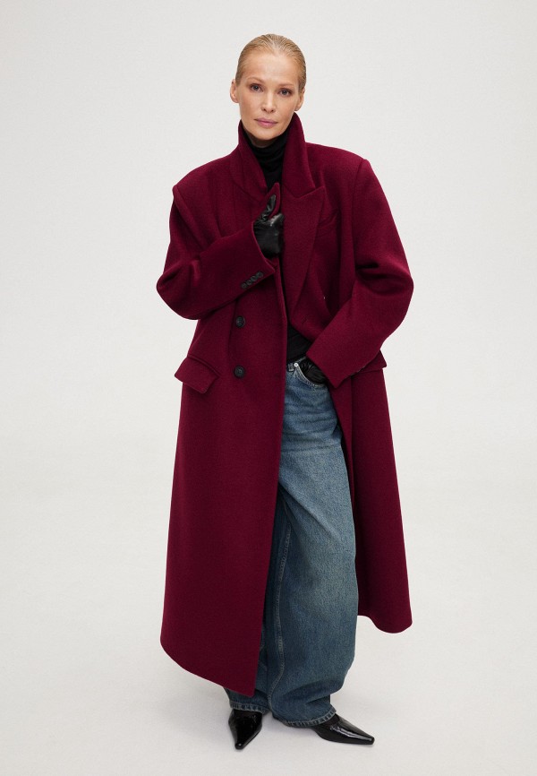 Пальто двубортное SashaOstrov 31690₽