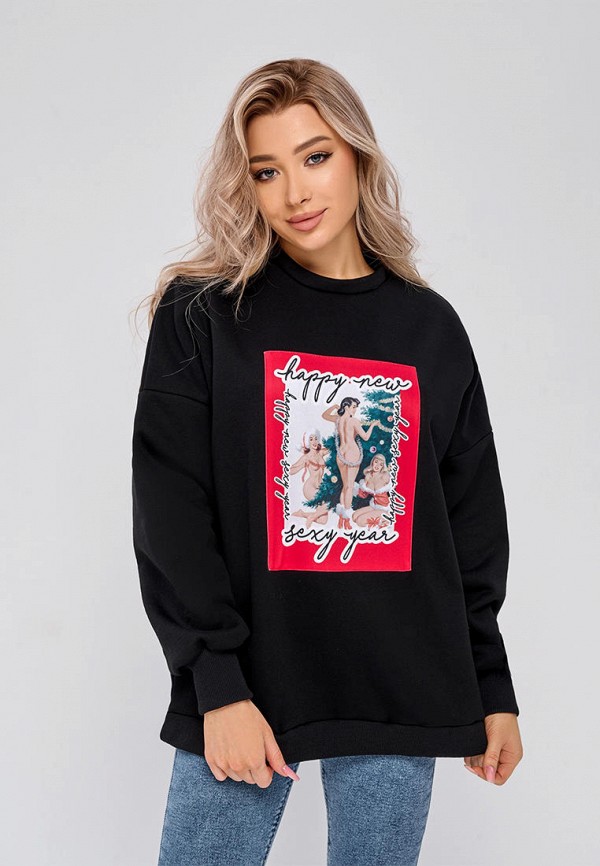 Свитшот Bona Fide черный, размер 48, фото 7