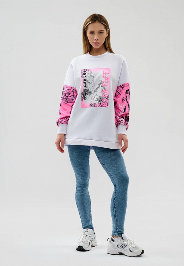 Свитшот Bona Fide белый, размер 46, фото 2