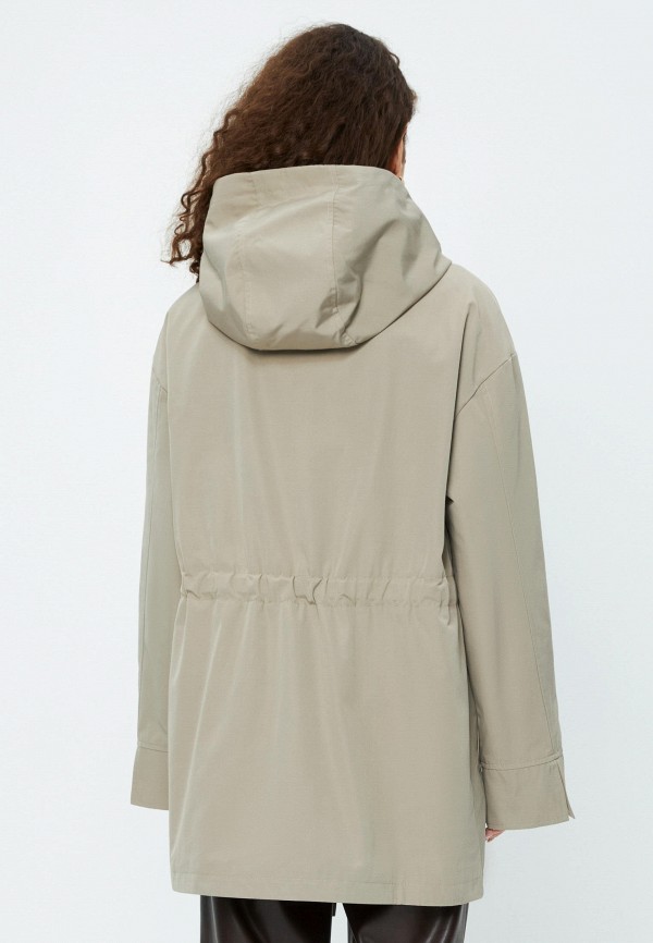 Плащ Zarina хаки, размер 44, фото 3