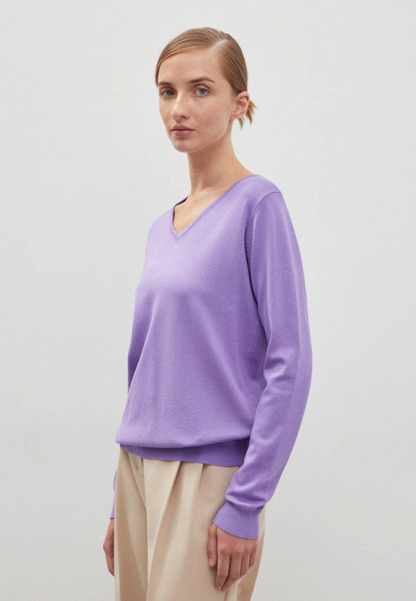Пуловер Finn Flare цвет Фиолетовый  Фото 4