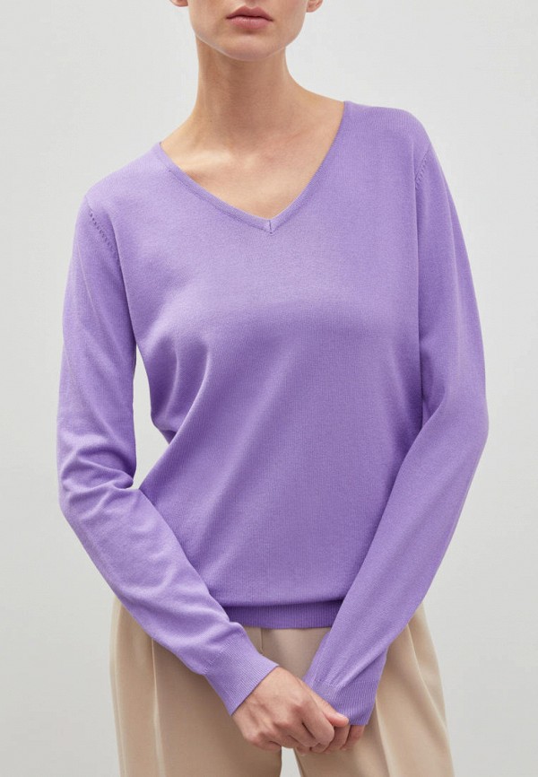 Пуловер Finn Flare цвет Фиолетовый  Фото 5