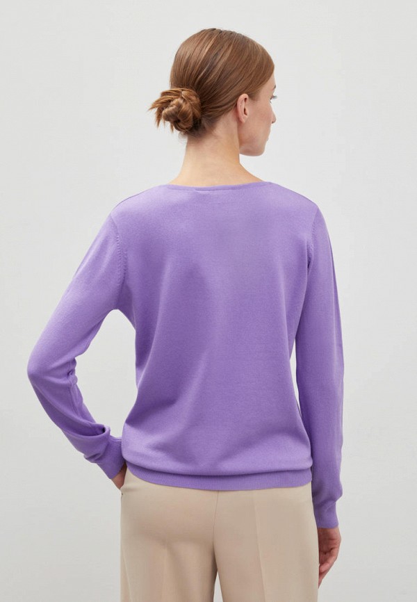 Пуловер Finn Flare цвет Фиолетовый  Фото 3